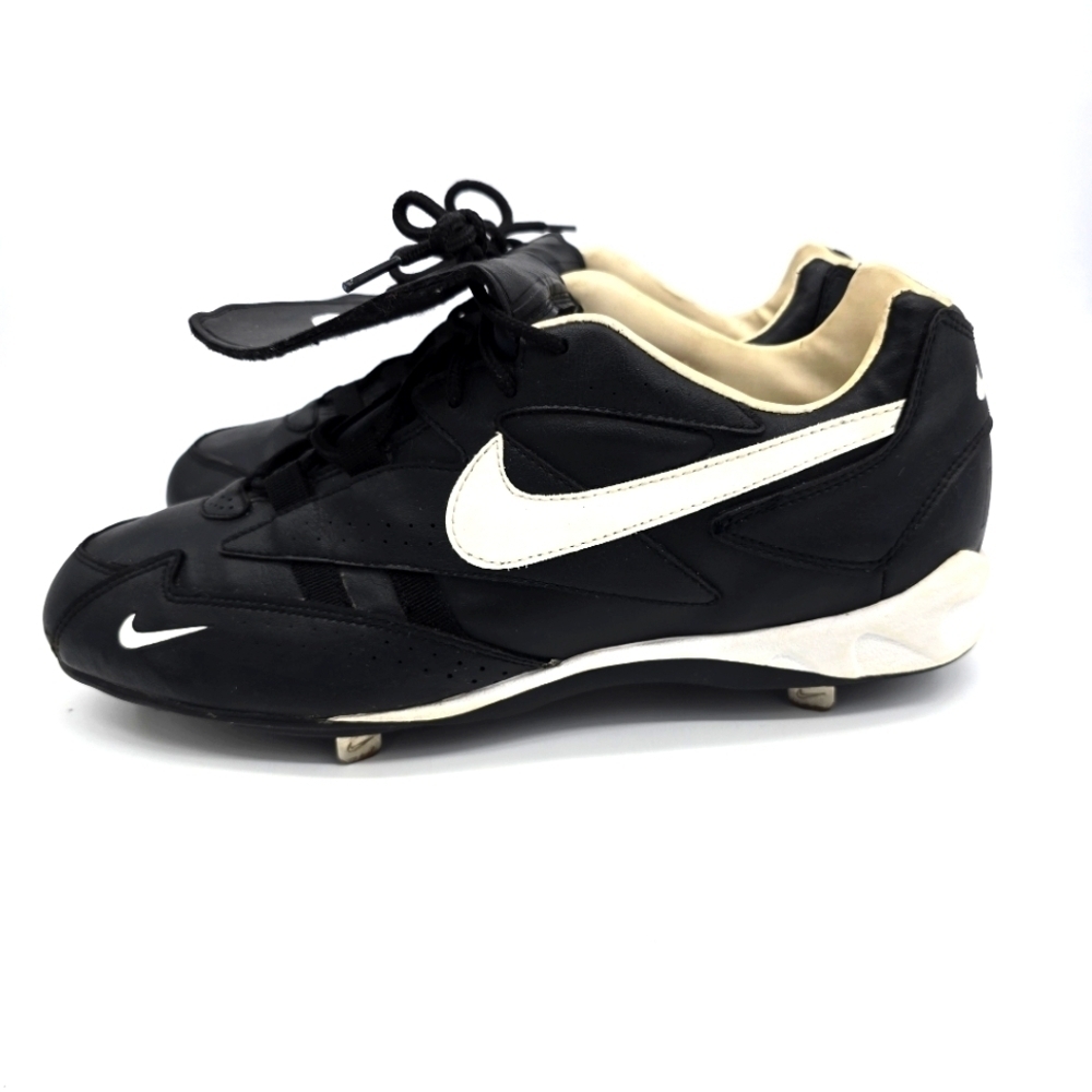 Nike Shoes Men's 14 Baseball Metal Cleats Leather Flap Tongue